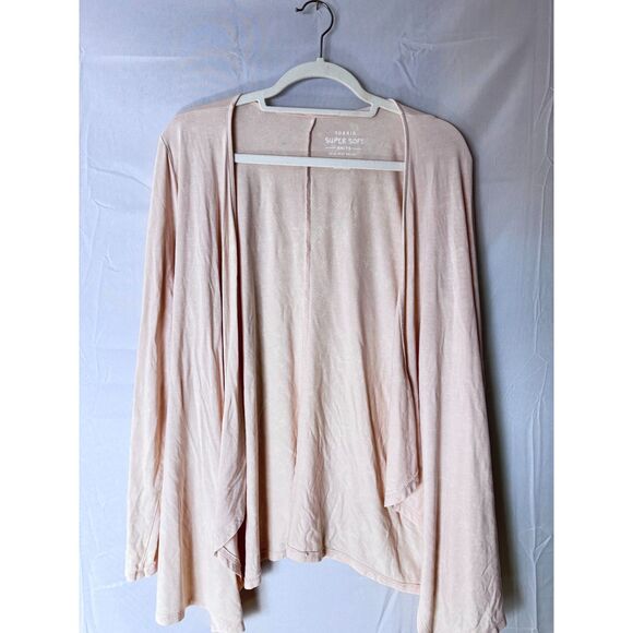 Torrid Super Soft Knit Cardigan – Blush Peach– Size 2 – EUC - Picture 1 of 3